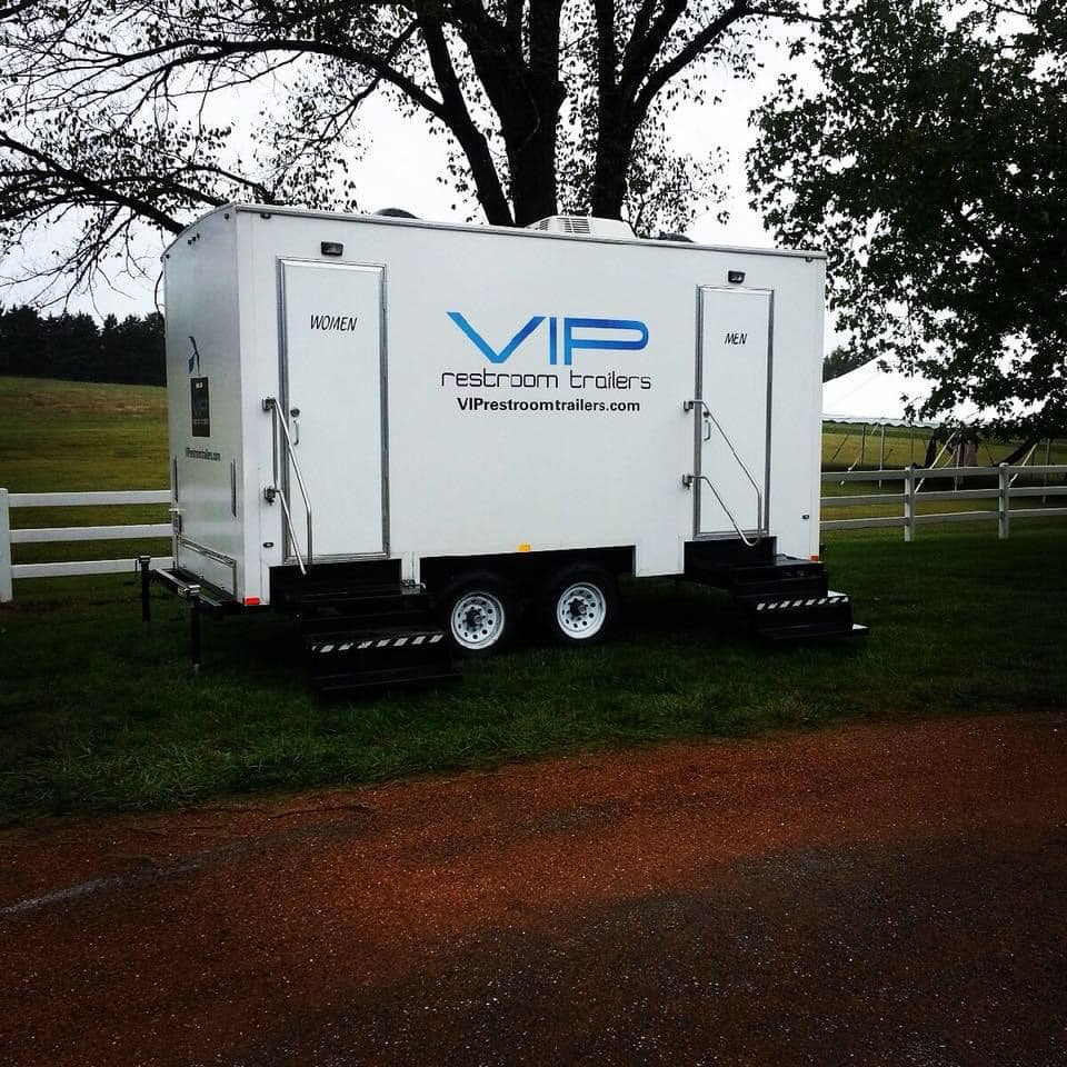 Wedding Restroom Trailer Rental